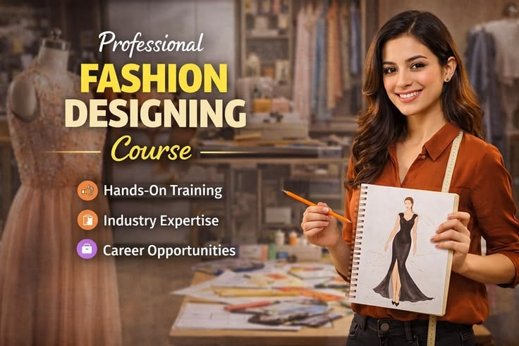 Fashion Designing Course: Complete Guide for Beginners and Intermediate Learners